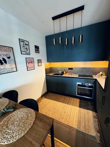 Dapur atau dapur kecil di 1BR with best view of the city