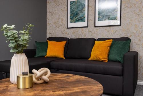 Χώρος καθιστικού στο Cosy & Charming Stay 10 mins to to Newcastle