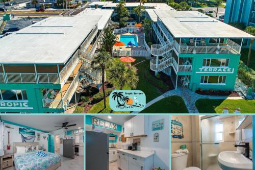 Et badeværelse på Tropic Terrace Suite #11 - Beachfront Resort