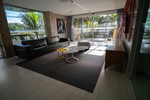 Zona de estar de Crocobeach Hotel