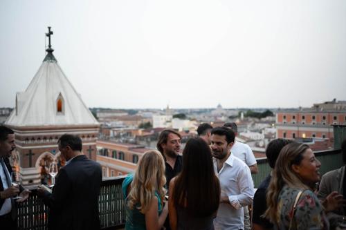 Επισκέπτες που μένουν στο La Griffe Hotel Roma