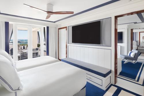 Кровать или кровати в номере Hotel Mim Sotogrande