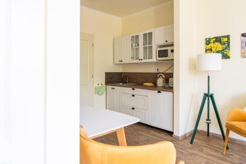 LaPila Apartmentsにあるキッチンまたは簡易キッチン