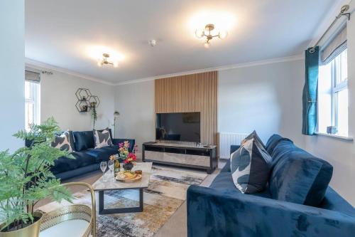 Khu vực ghế ngồi tại Stylish 5 Bedroom 4 Bathroom Townhouse