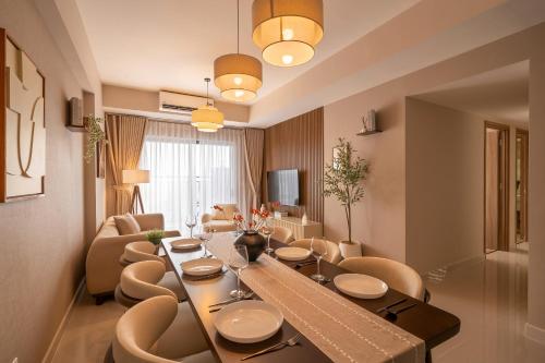 TV a/nebo společenská místnost v ubytování Serenity Soho Residence & Hotel - Center D1 - Ho Chi Minh City
