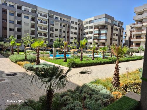 Zahrada ubytování Aeroperla Prestige Casablanca Airport