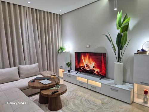 Posezení v ubytování Aeroperla Prestige Casablanca Airport