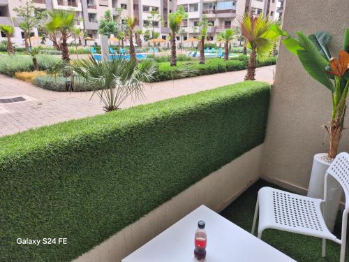Zahrada ubytování Aeroperla Prestige Casablanca Airport