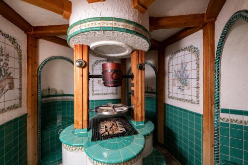 Koupelna v ubytování Hotel Bogner Hof