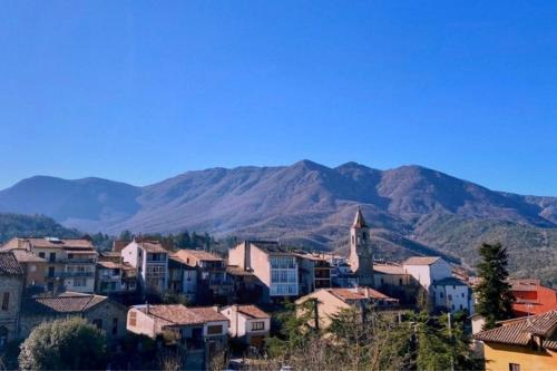 Nespecifikovaný výhled na hory nebo výhled na hory při pohledu z apartmánu