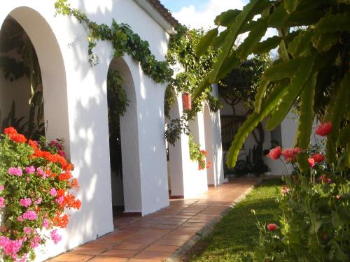 Hostal El Capiにある庭