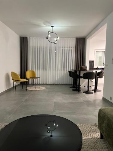 Posezení v ubytování Appartement