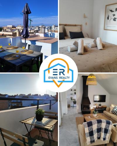 Evans Realty AT Ático & Centro & Playa & Vistas mar