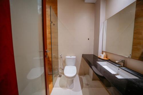 Bilik mandi di ODA Guest House Umalas