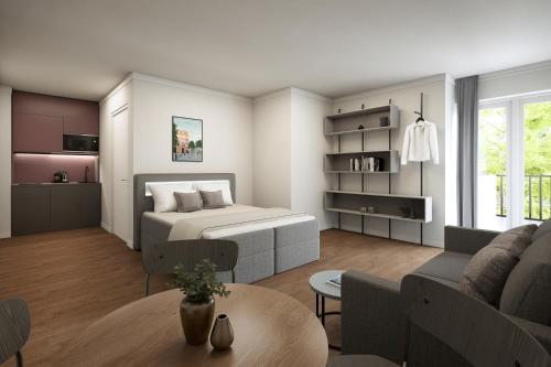 Χώρος καθιστικού στο Homaris Nolli Studios