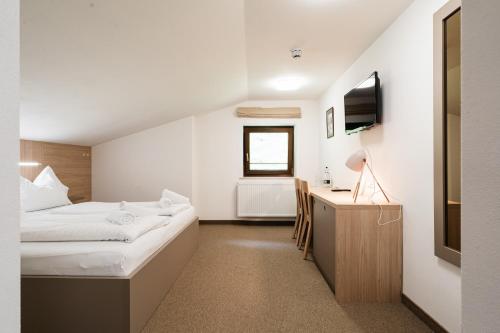 Cama o camas de una habitación en Hotel Stubnerhof