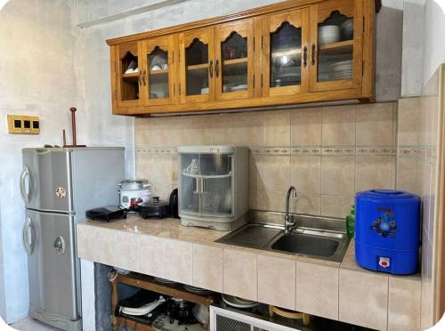 GSB City Apartelleにあるキッチンまたは簡易キッチン