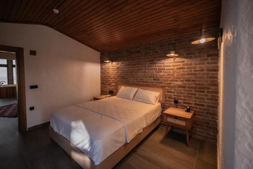 Ένα ή περισσότερα κρεβάτια σε δωμάτιο στο Käira Kazdağları