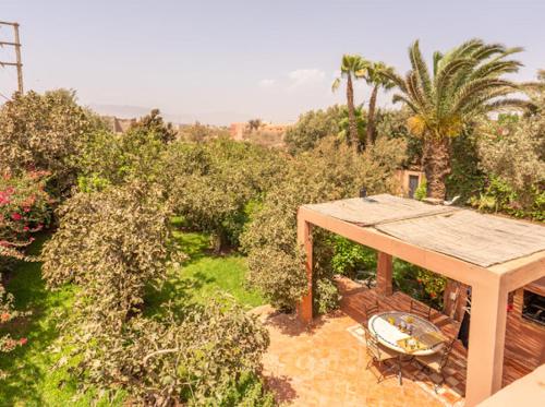 Zahrada ubytování Villa sherazade Agadir, petit déjeuné offert