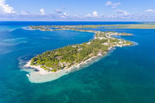 an island in the middle of the ocean at 7 Up Condo at Kaibo Kai in Driftwood Village