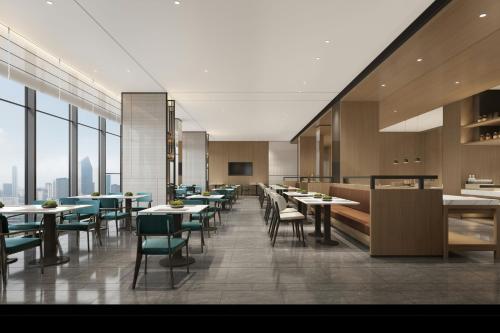 Χώρος καθιστικού στο Fairfield by Marriott Dalian Jinpu New Area