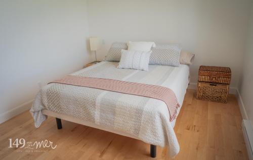 Postel nebo postele na pokoji v ubytování gîte chez julio