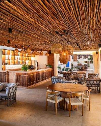Coin salon dans l'établissement Sauipe Brisa Grand Premium All Inclusive