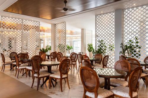 Sauipe Sol Grand Premium All Inclusiveにあるレストランまたは飲食店