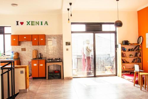 Una cocina o zona de cocina en Xenia house