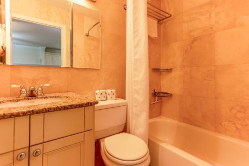 Koupelna v ubytování Secret Garden