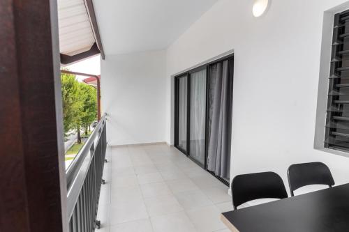 Balcon ou terrasse dans l'établissement Le Nid de Thalys - Charming Apartment