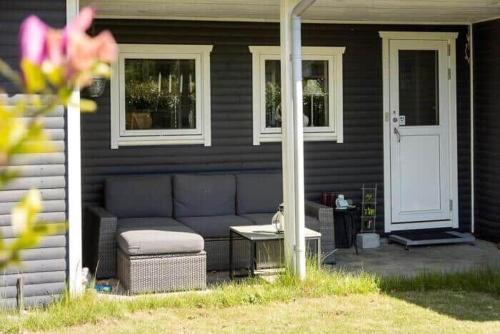 Ein Garten an der Unterkunft FJ1402 Jægerspris - Broengen 6
