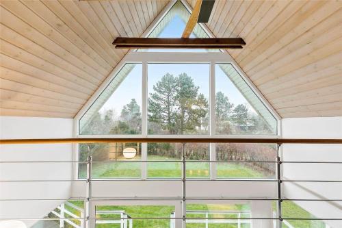 a large window in a white room with a view at 11804-Nykobing-Sj-Linesvej-2 in Nyrup