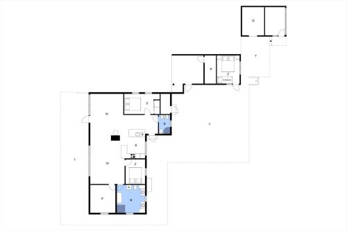 a floor plan of a house at BL1598-Blokhus-Raevestien-2 in Blokhus