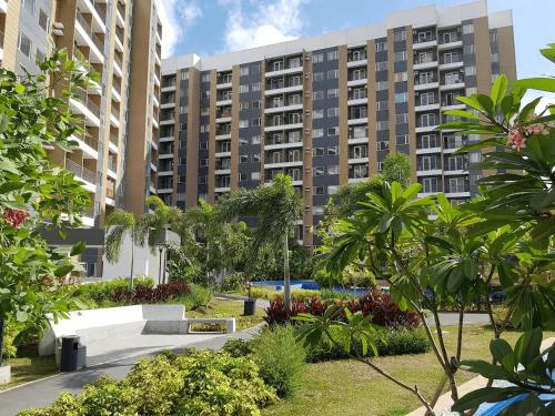 an image of an apartment complex at 1 BR Taytay Condo WIFI Cignal Netflix Pool Patio in Taytay