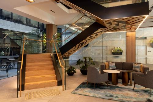 Posezení v ubytování Hotel Grand Chancellor Auckland