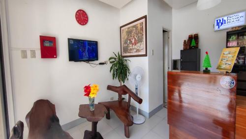 Телевизор и/или развлекательный центр в Pring Pension House