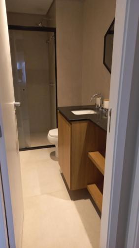 Phòng tắm tại Fantastic Luxo Aero Congonhas