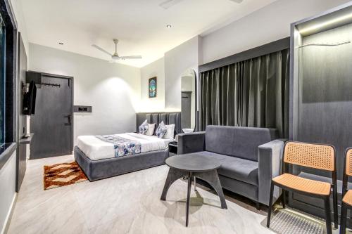 Χώρος καθιστικού στο Hotel Royal Ican Sindhubhavan Road