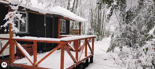 冬のCabaña Ruka trinarの様子