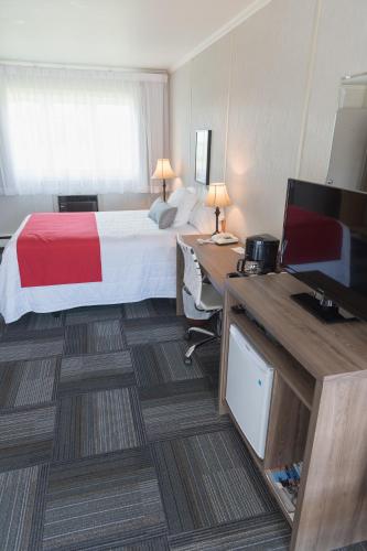 Televisyen dan/atau pusat hiburan di Motel Cartier