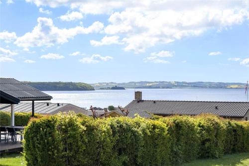 a view of the water from a house at 8442-Ronde-Lindeparken-56 in Rønde