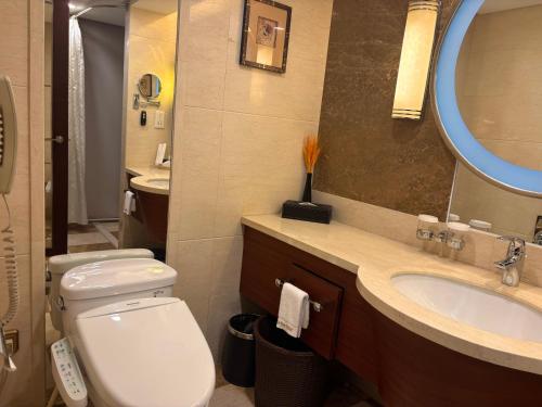 Koupelna v ubytování Inn Fine Hotel
