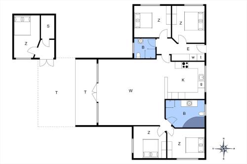 a floor plan of a house at 946-Frederiksvaerk-Skelvaenget-3-a in Frederiksværk