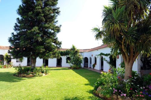Hostal El Capiにある庭