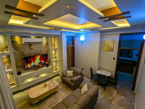 Posezení v ubytování Gemson Apartment