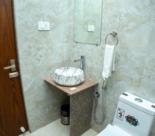 Ένα μπάνιο στο Utsav Hotels and Banquets Bolpur
