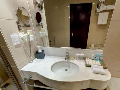 Koupelna v ubytování Beijing Jinjiang Fuyuan Hotel