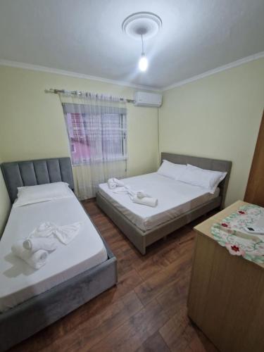 เตียงในห้องที่ Central Apart Permet