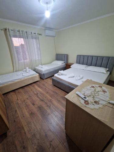 เตียงในห้องที่ Central Apart Permet